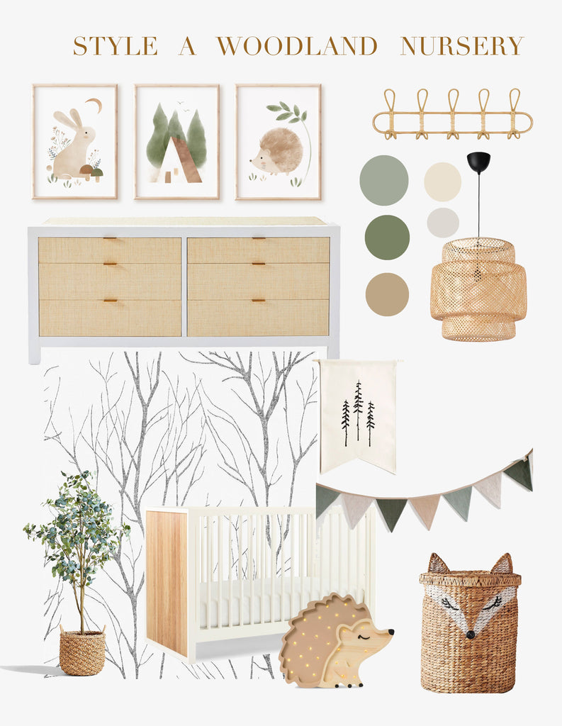 Woodland Nursery Prints