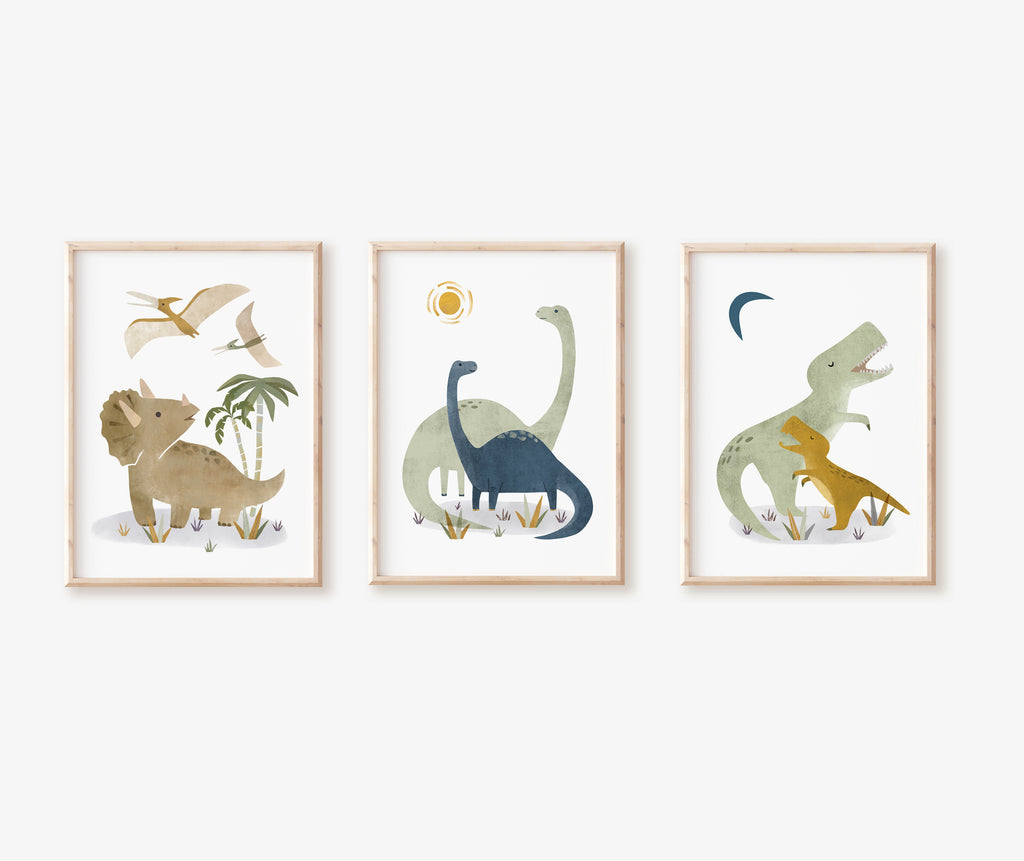 Dinosaur Wall Art for Nursery