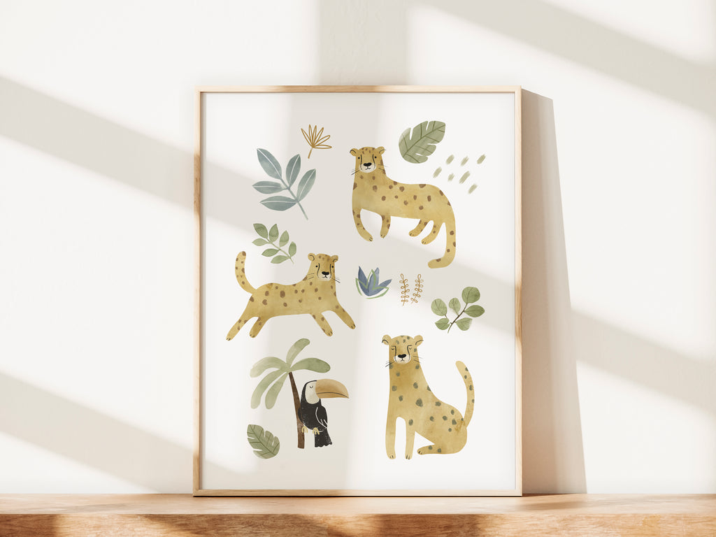 Cheetah Art Prints
