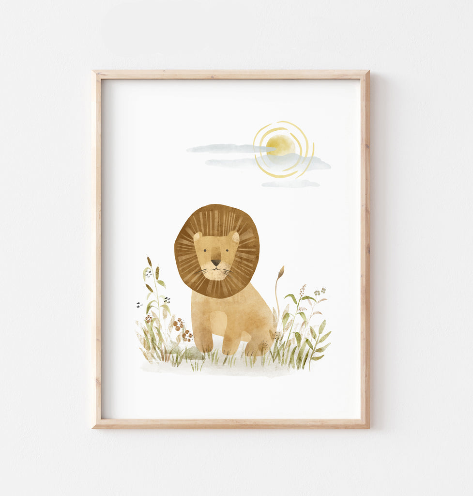 Elephant and Lion Print Sets