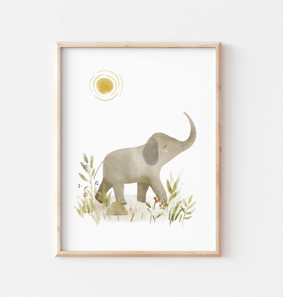 Elephant and Giraffe Print Sets
