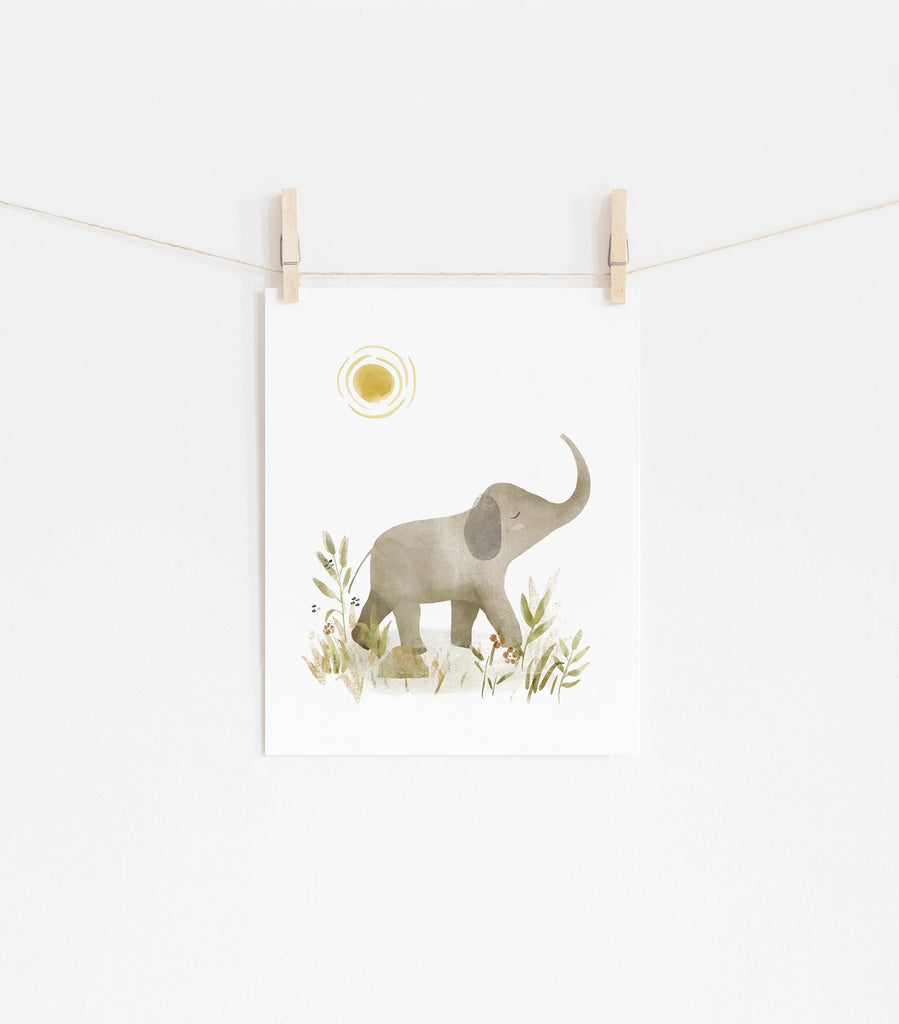 Elephant and Lion Print Sets