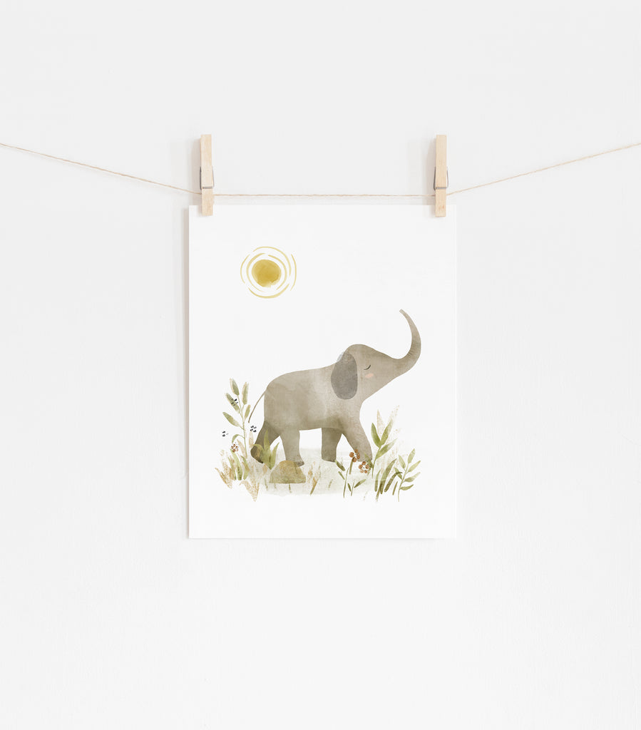 Elephant and Giraffe Print Sets