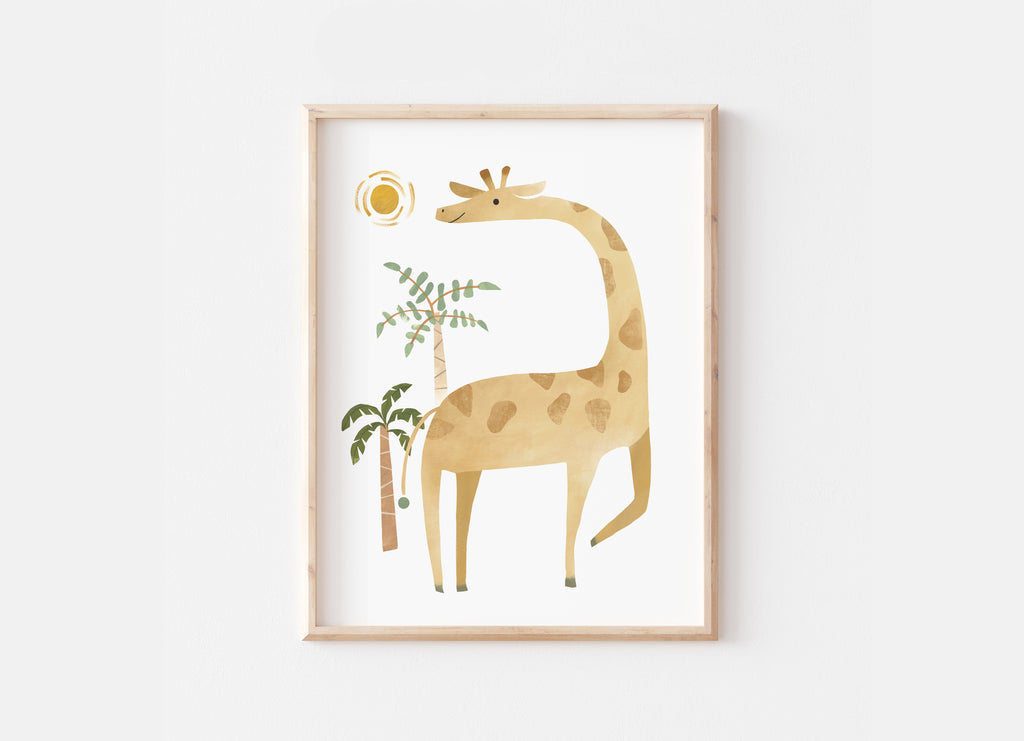 Safari Nursery Prints