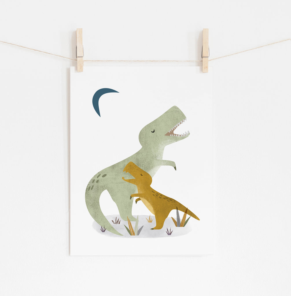 Dinosaur Nursery Prints 