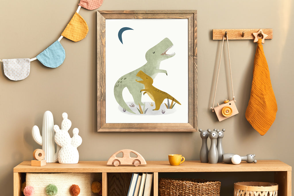 Dinosaur Nursery Prints 