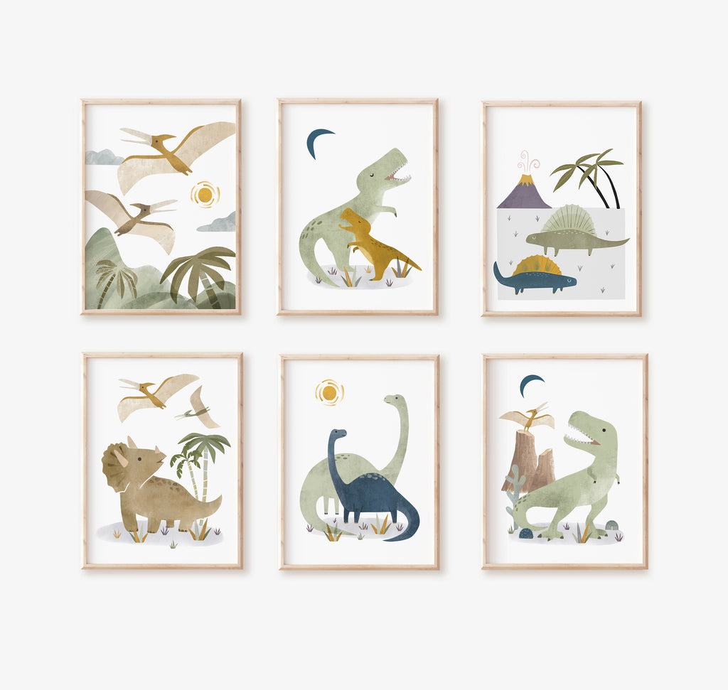 Custom Dinosaur Art Prints