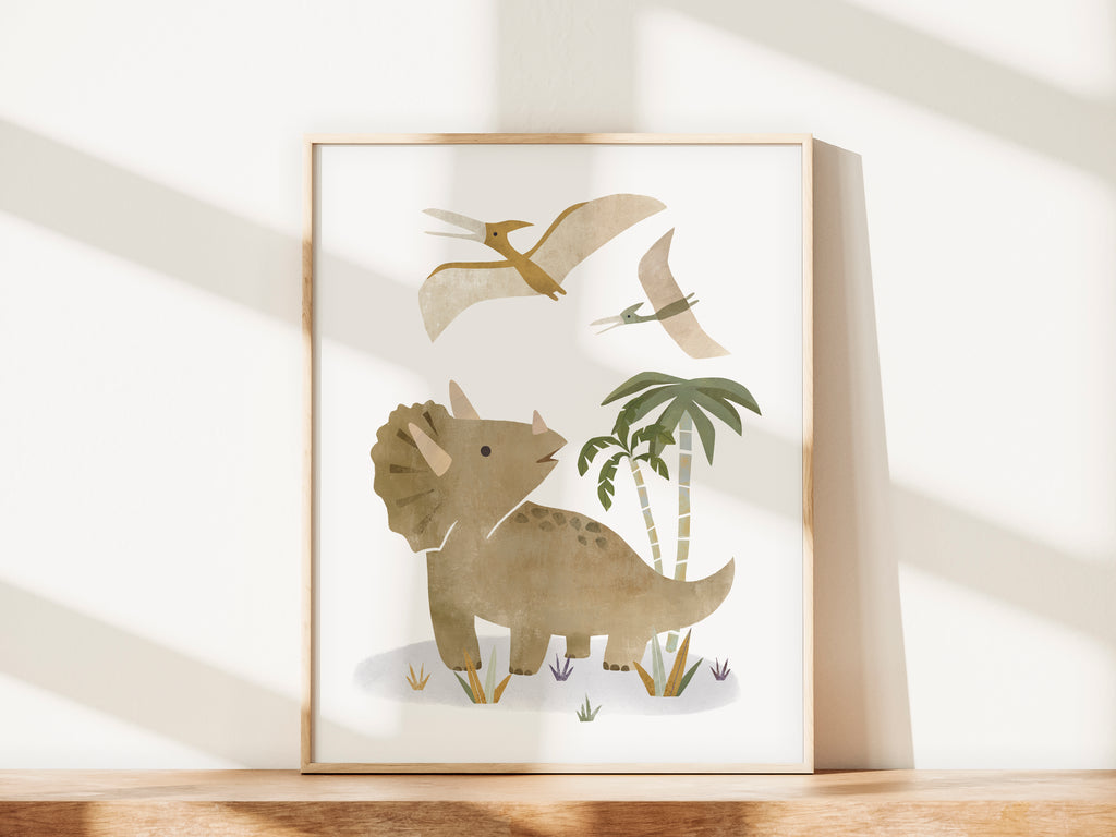 Dinosaur Framed Art Prints